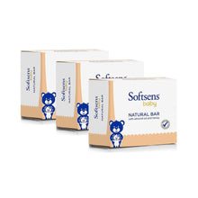Load image into Gallery viewer, Softsens - Natural Bar Soap (Multipack 100gx3)