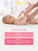 Load image into Gallery viewer, Baby Skin Care Wipes 80'S Pack Of 6
